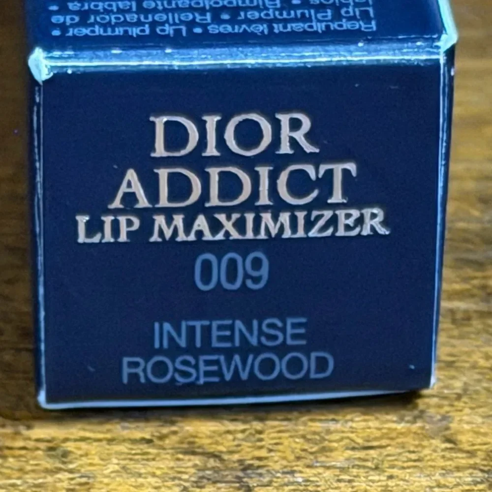 🌹Dior Rosy Glow 012 Rosewood +Dior Addict Lip Maximizer 009 Intense Rosewood-NE